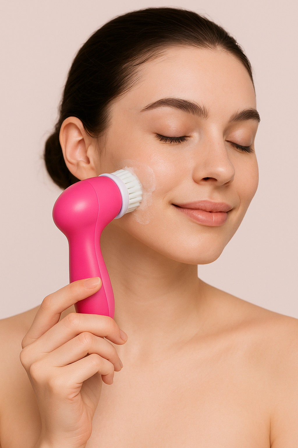Electric Facial Cleaner 5 in 1 Face Cleansing Brush Wash Machine Spa Skin Care Massager Blackhead Cleaning Facial Cleanser Tools
